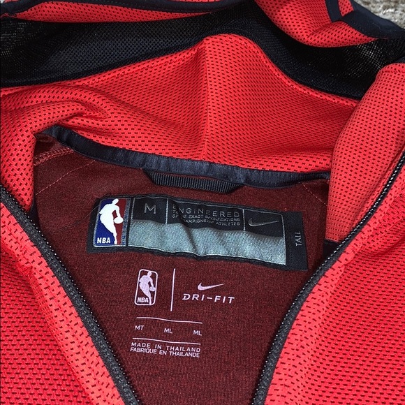 NWT Nike NBA Houston Rockets Warmup Jacket - Picture 6 of 8